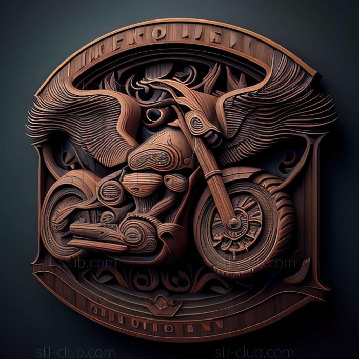 3D мадэль Harley Davidson Forty Eight (STL)